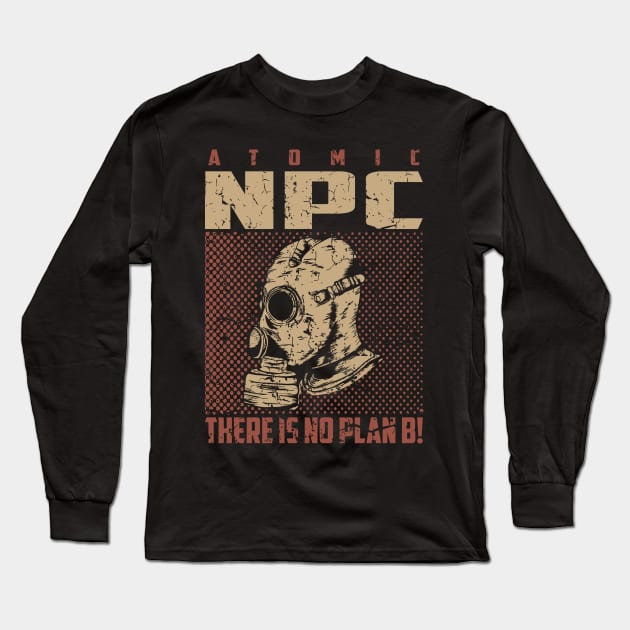 ATOMIC NPC 16 Long Sleeve T-Shirt by 2 souls